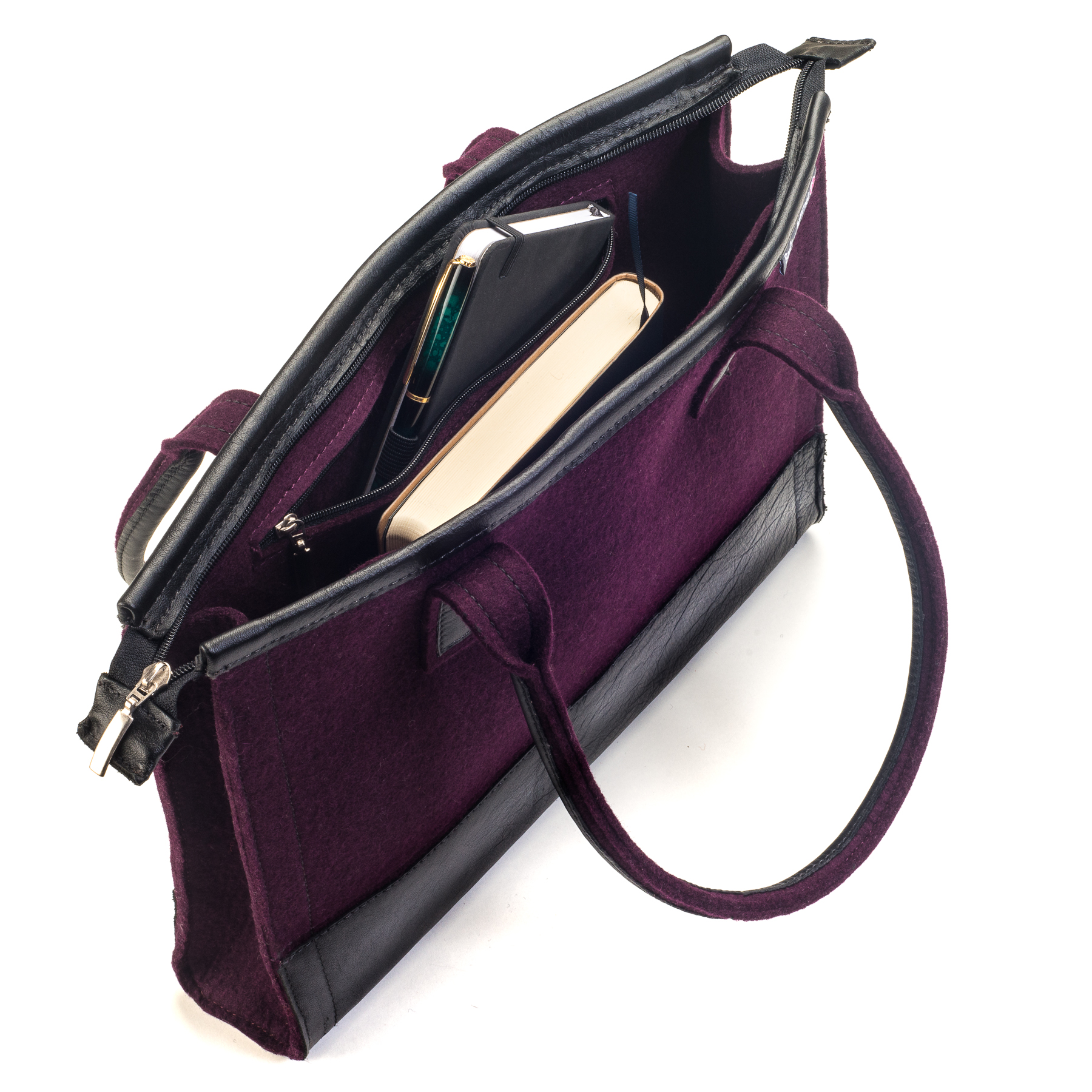 damen-handtasche-detail-filz-fina-leder-lila-designer-shop