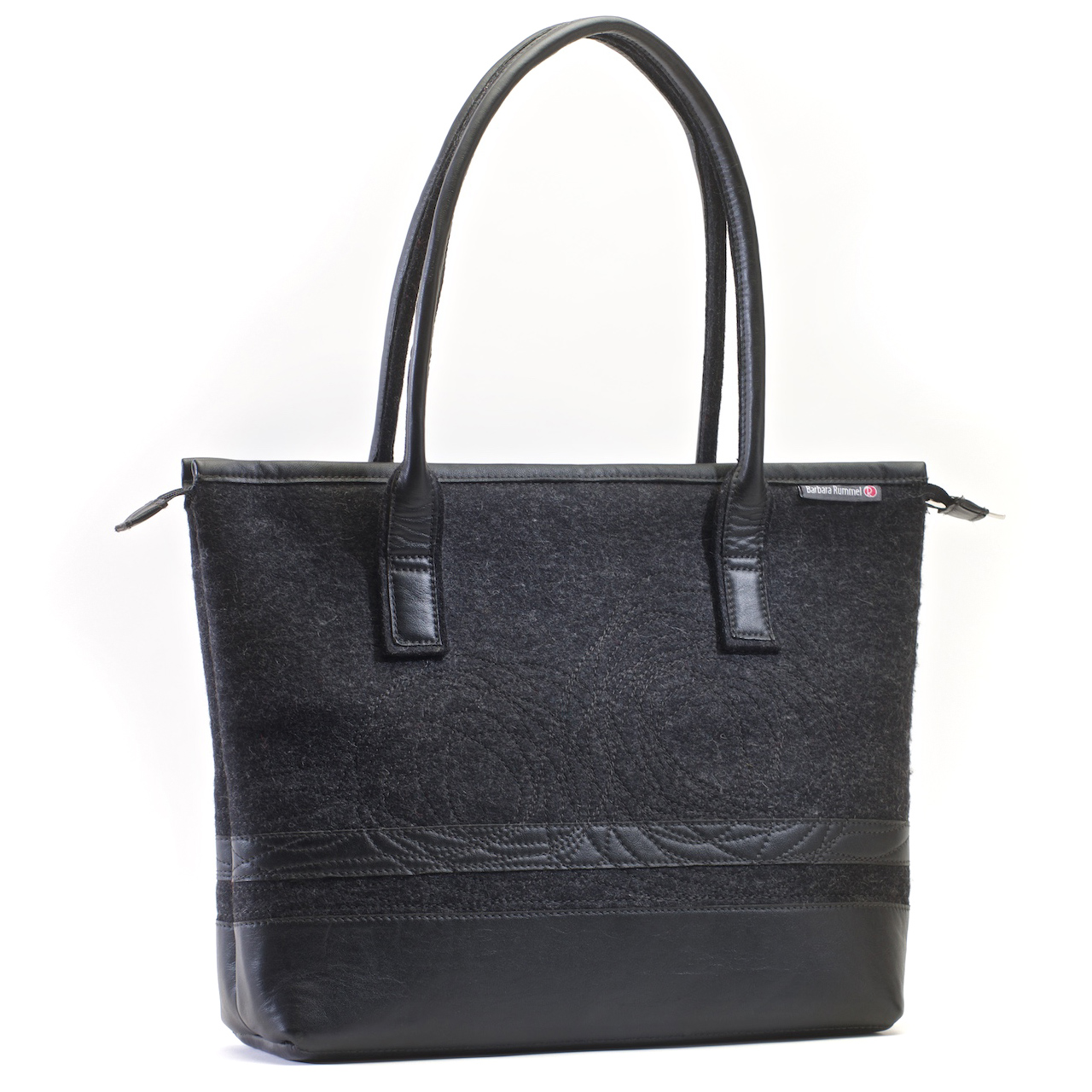 Handtasche Thea in Anthrazit-Schwarz Handtasche Thea in Anthrazit-Schwarz